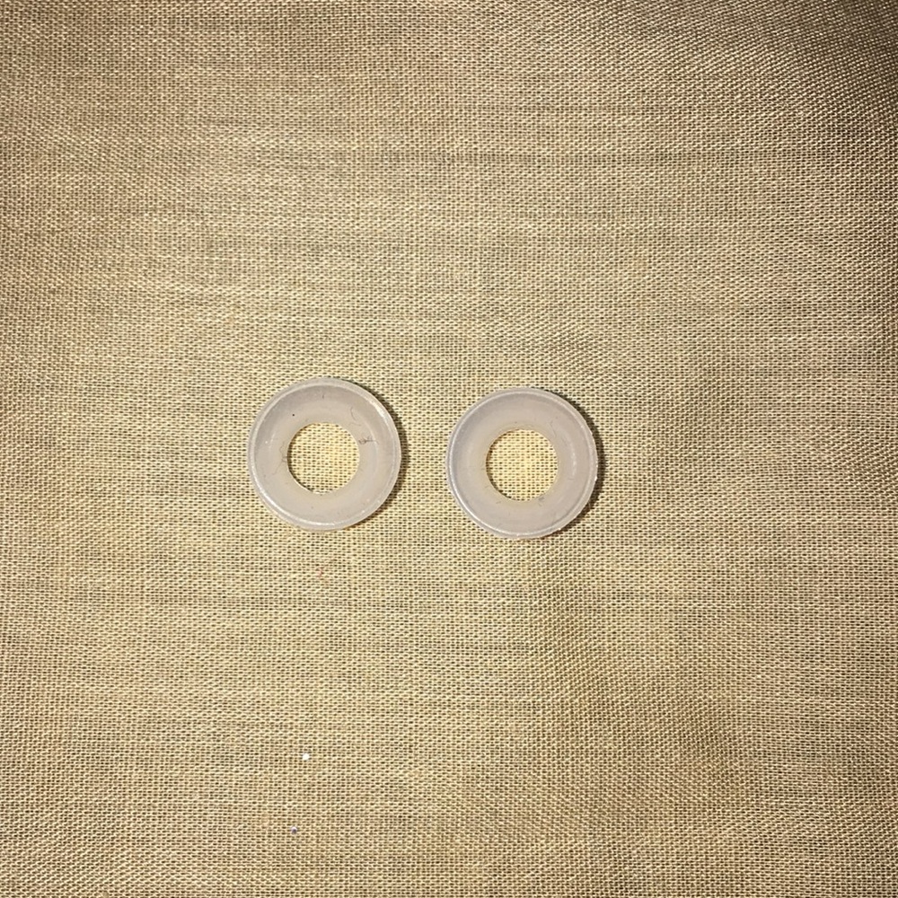 Size 0 clear plugs gauges